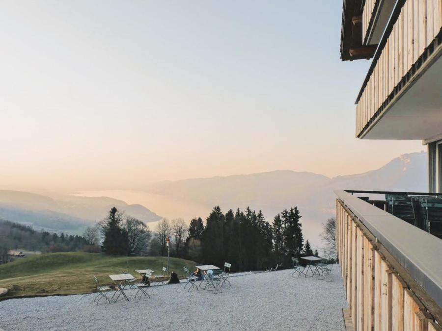 Auszeit-Hotel Z Aeschiried Aeschi Bei Spiez Εξωτερικό φωτογραφία