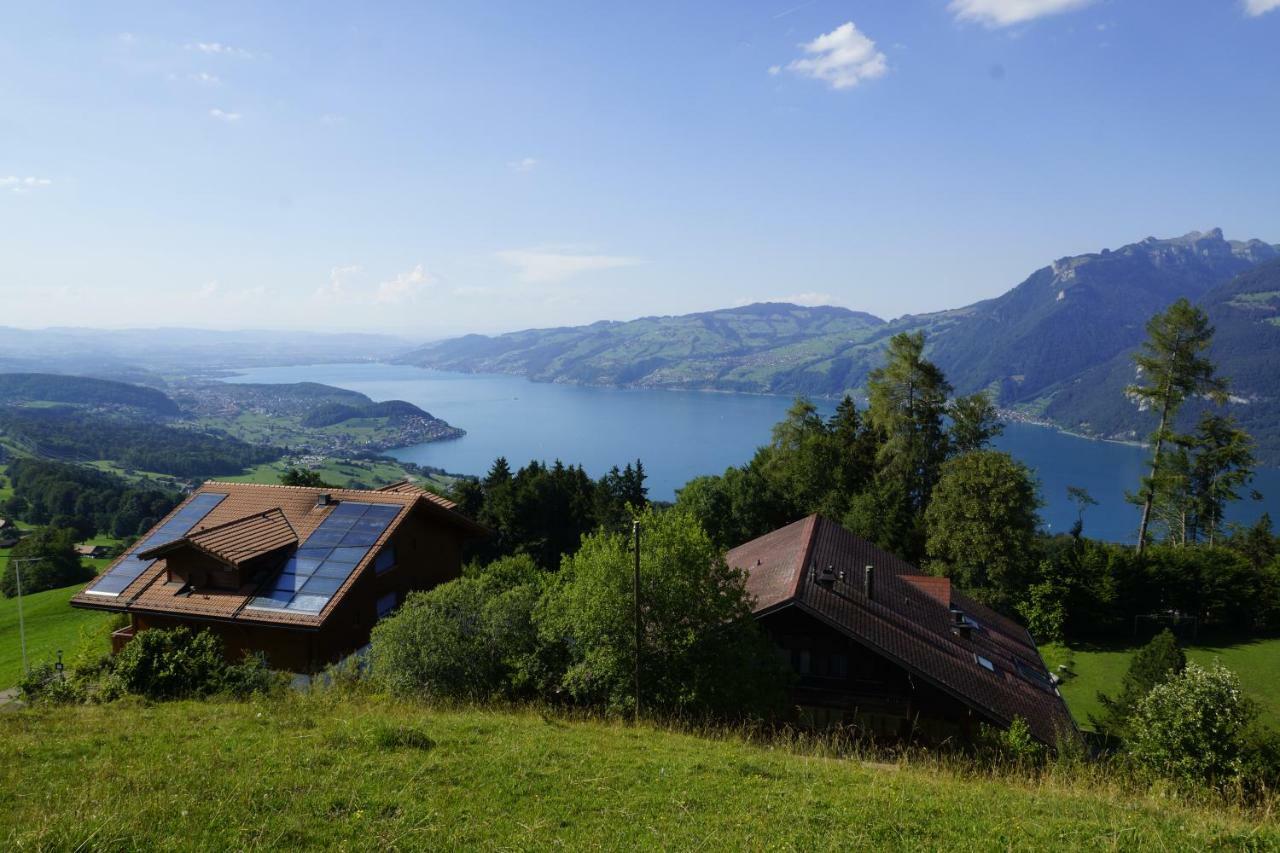 Auszeit-Hotel Z Aeschiried Aeschi Bei Spiez Εξωτερικό φωτογραφία