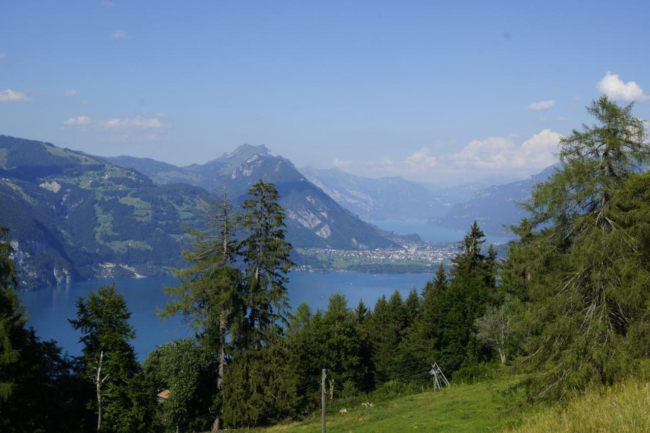 Auszeit-Hotel Z Aeschiried Aeschi Bei Spiez Εξωτερικό φωτογραφία