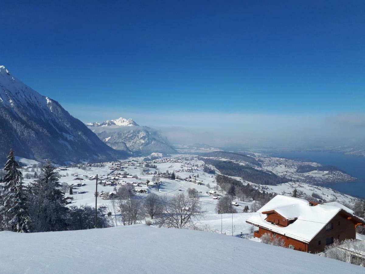 Auszeit-Hotel Z Aeschiried Aeschi Bei Spiez Εξωτερικό φωτογραφία
